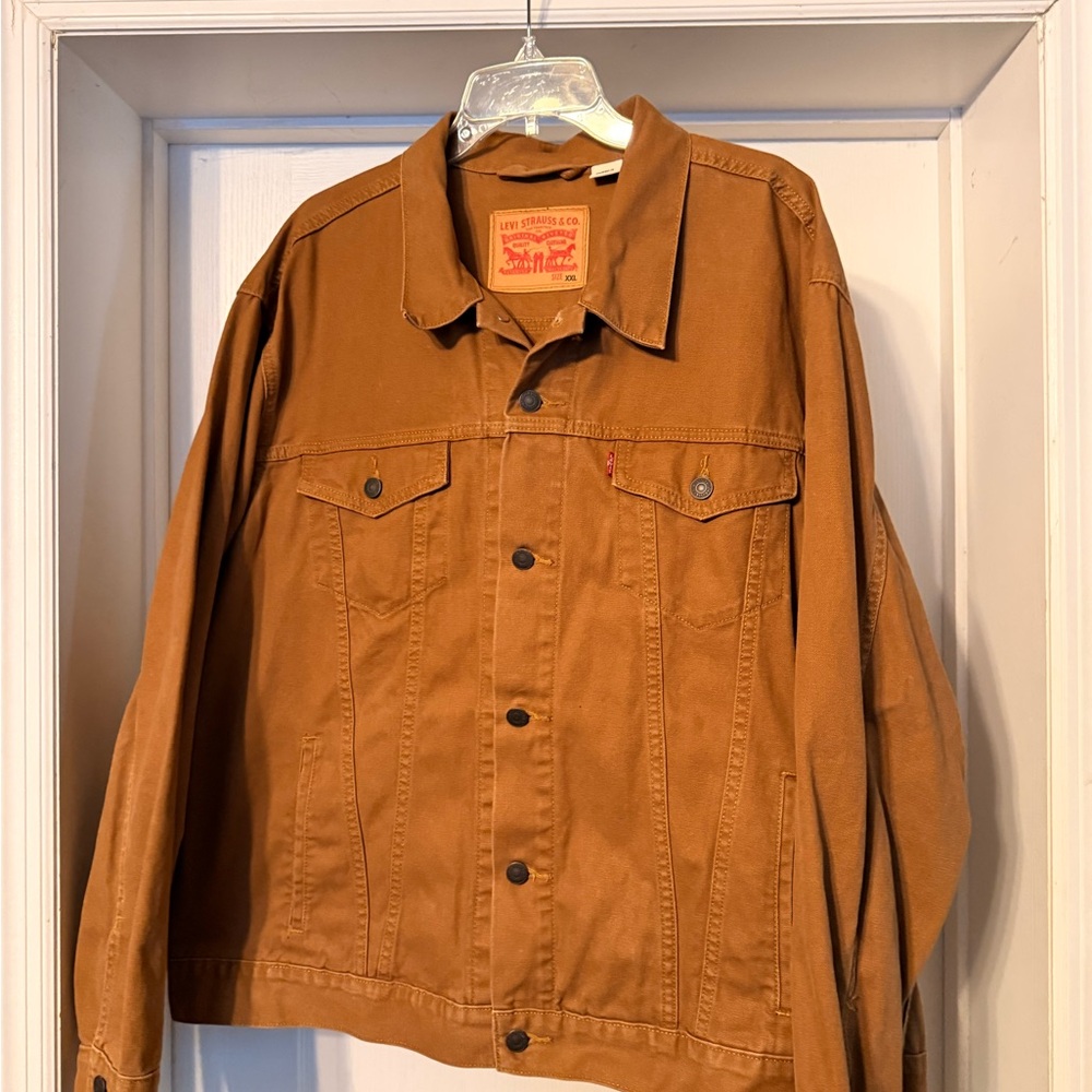 Levi's Men's Rust Brown Lightweight Work Jacket